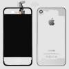 iPhone 4 Full Kit LCD + Touch Screen + Frame Assembly + Home Button & Back Cover ΔΙΑΦΑΝΟ ΑΣΠΡΟ